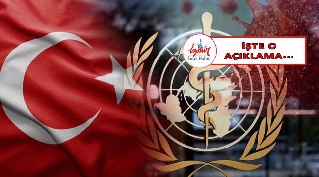 Dünya Sağlık Örgütü'nden Türkiye açıklaması