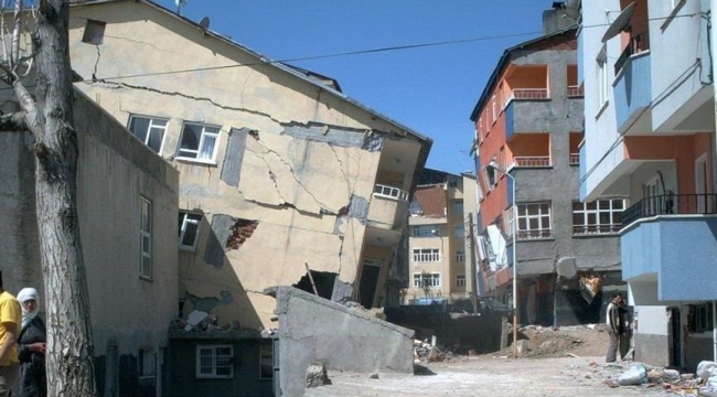 'Türkiye'de 18 şehir, 80'den fazla ilçe ve 502 mahalle tehlikede'