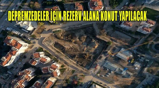 Bayraklı'da yıkım bitti, evlerin inşaatı başladı
