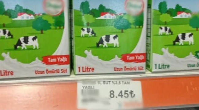 "Süt üreticiden 2 lira 55 kuruşa alınıyor, marketlerde 7-8 liraya satılıyor"