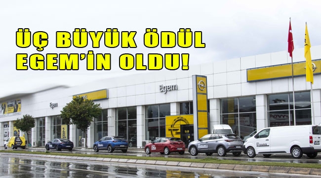 Opel Egem'e ödül yağmuru!