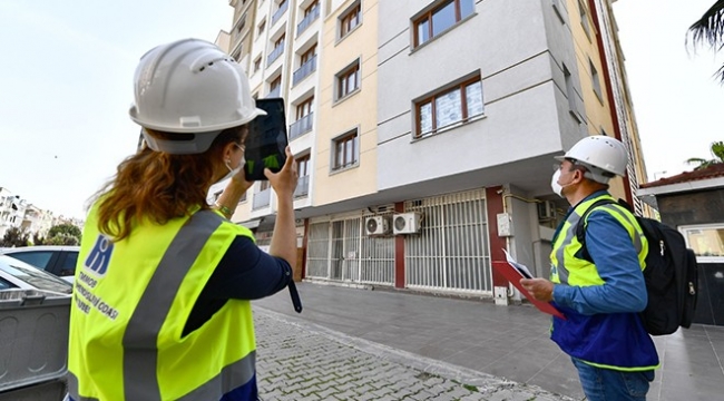 Çalışmalar başladı... İzmir'de her binaya deprem karnesi