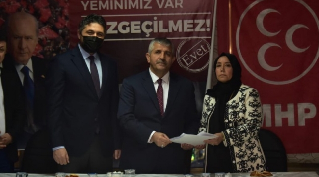 Bahçeli talimatı verdi... Merhum ilçe başkanının eşi MHP Aliağa'ya atandı