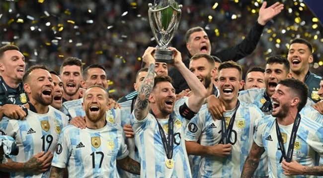 Arjantin, Finalissima 2022'yi 3 golle kazandı