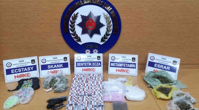 İzmir'de uyuşturucu operasyonu 