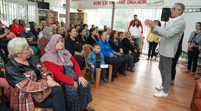 Başkan Arda, Kadın Buluşmaları'yla kadınları dinliyor