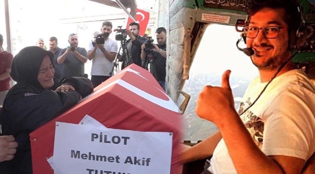 İzmir'deki helikopter faciasında pilota acı veda