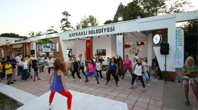İzmir Fuarı'nda Bayraklı Belediyesi fark yarattı